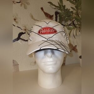 Peterbilt Baseball Cap  Fitted LG/XL Black, White, Red